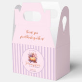 Kleiner Kürbis ist auf dem Weg zur Babydusche Geschenkschachtel (Offen)