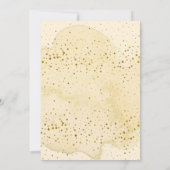 Kleiner Kürbis ist unterwegs Baby Dusche Einladung (Rückseite)