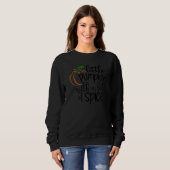 Kleiner Kürbis mit vielen Gewürzkids Thanksgivin Sweatshirt (Vorne ganz)