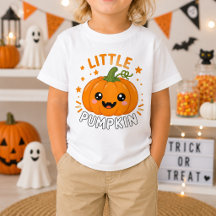 Kleiner Kürbis Süße Kinder Halloween Kürbis