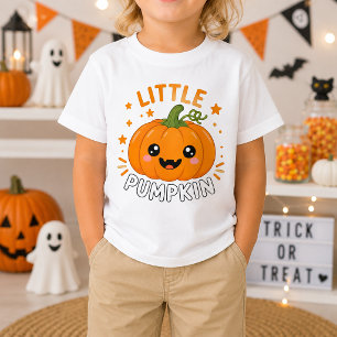 Kleiner Kürbis Süße Kinder Halloween Kürbis Baby T-shirt