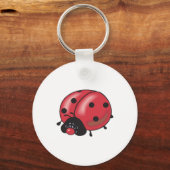 Kleiner Ladybug Schlüsselanhänger (Vorderseite)