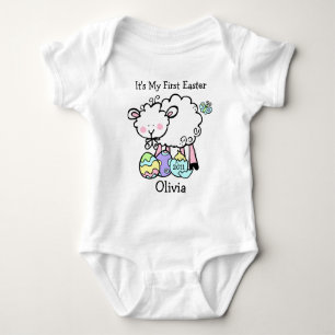 Kleiner Lamm-Ostern-Säuglings-Strampler Baby Strampler