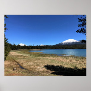 Kleiner Lavasee, Oregon Poster