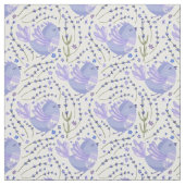 Kleiner Lavendel im Frühling Stoff (Muster)