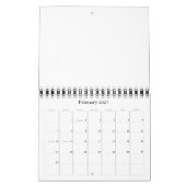 kleiner leerer Kalender 2026 (Feb 2027)