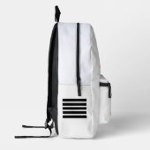 Kleiner Lernbegleiter" Bedruckter Rucksack (Links)