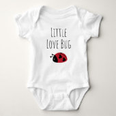 Kleiner Liebe-Bug Baby Strampler (Vorderseite)