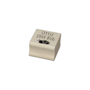 Kleiner Liebe-Bug Gummistempel