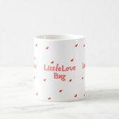 Kleiner Liebeskäfer-Valentinstag Kaffeetasse (Mittel)