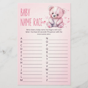 Kleiner Liebling Baby Dusche Spiel