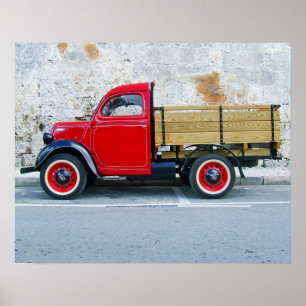 Kleiner LKW Poster