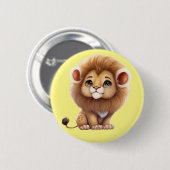 Kleiner Löwe Button (Vorne & Hinten)