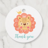 Kleiner Löwe, danke Geschenkanhänger (Vorderseite)