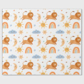 kleiner Löwe Geschenkpapier (Flach)