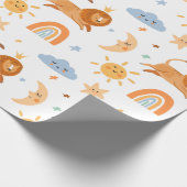 kleiner Löwe Geschenkpapier (Ecke)