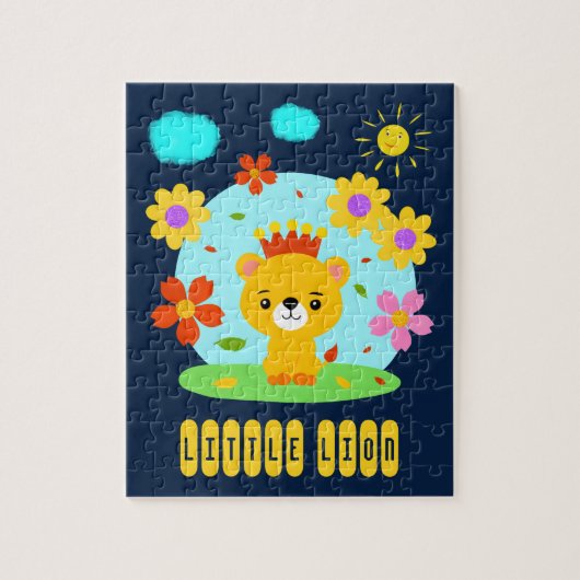 kleiner Löwe Puzzle (Vertikal)