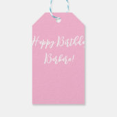 Kleiner luftgefüllter Ballon Herz Custom Ballon Geschenkanhänger (Rückseite)