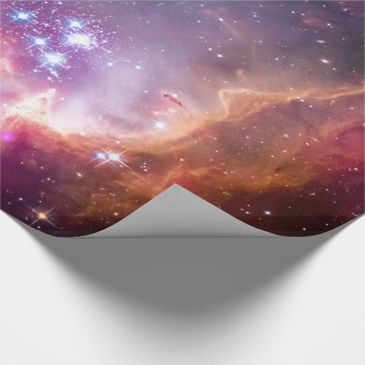 Kleiner Magellanischer Cloud-Galaxy-Raum Geschenkpapier (Ecke)