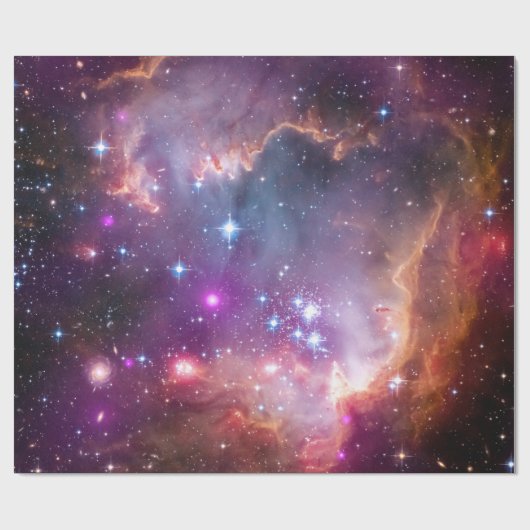 Kleiner Magellanischer Cloud-Galaxy-Raum Geschenkpapier (Flach)