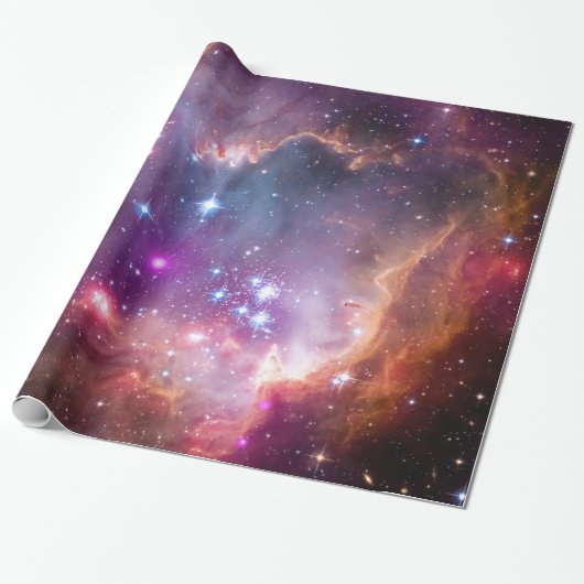 Kleiner Magellanischer Cloud-Galaxy-Raum Geschenkpapier (Ungerollt)