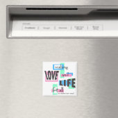 Kleiner Magnet, um das Leben zu fördern. Magnet (In Situ (Geschirrspüler))