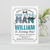 Kleiner Mann-1. Einladung (Stehend Vorderseite)