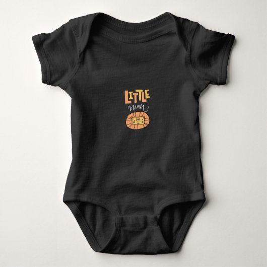 kleiner Mann Baby Strampler (Vorderseite)