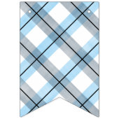 Kleiner Mann, blaue Marinebucht, Babydusche Wimpelkette (Erste Fahne)