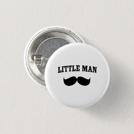 Kleiner Mann Button (Vorne & Hinten)