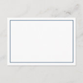 Kleiner Mann Danke Karte, Bow Krawatte, Marine, Gr (Rückseite)