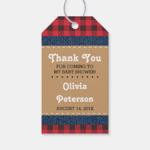 Kleiner Mann, danke Tag, Lumberjack Geschenkanhänger