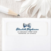 Kleiner Mann | Denim Bow Krawatte (Insitu)