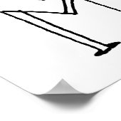 Kleiner Mann Kinderzimmer Dekoration Schild Antler (Ecke)