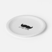 Kleiner Mann Pappteller (Schrägansicht)