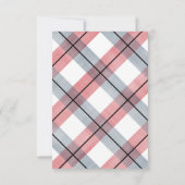 Kleiner Mann Schnurrbart rote Marinejunge Babydusc Dankeskarte (Rückseite)