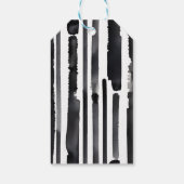 Kleiner Mann schwarzer Tuxedo hat Baby Dusche Gefa Geschenkanhänger (Rückseite)