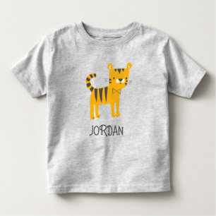 Kleiner Mann   Tiger Bow Krawatte Kleinkind T-shirt