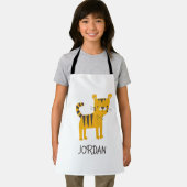 Kleiner Mann | Tiger Bow Krawatte Schürze (Insitu)