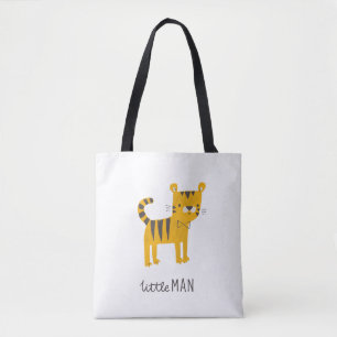 Kleiner Mann   Tiger Bow Krawatte Tasche
