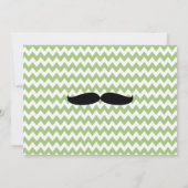 Kleiner Mann-Zickzack Einladung (Rückseite)