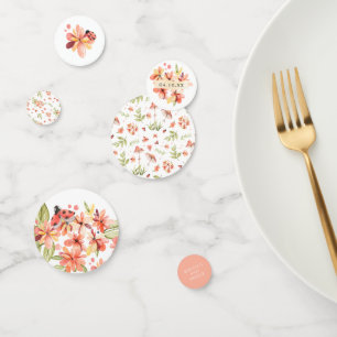 Kleiner Marienkäfer Frühlings-Blumen-Baby-Party Konfetti