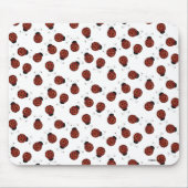 Kleiner Marienkäfer Mousepad (Vorne)