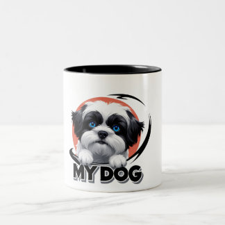Kleiner mein Hund Zweifarbige Tasse