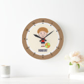 Kleiner Meister Große Wanduhr (Zuhause)