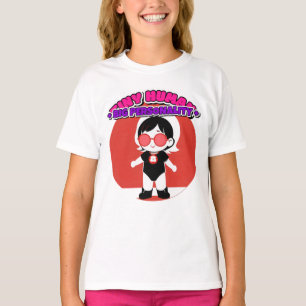 Kleiner Mensch Große Persönlichkeit Süßer Kleinkin T-Shirt