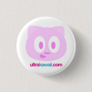 Kleiner Miezekatze-Knopf Button