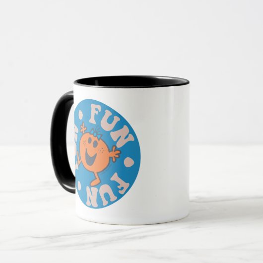 Kleiner Miss Fun Spaß Tasse (Vorderseite Links)