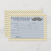 Kleiner Mister Babydusche Einladung (Vorne/Hinten)