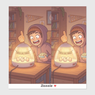 Kleiner Moment, großer Jubel Aufkleber